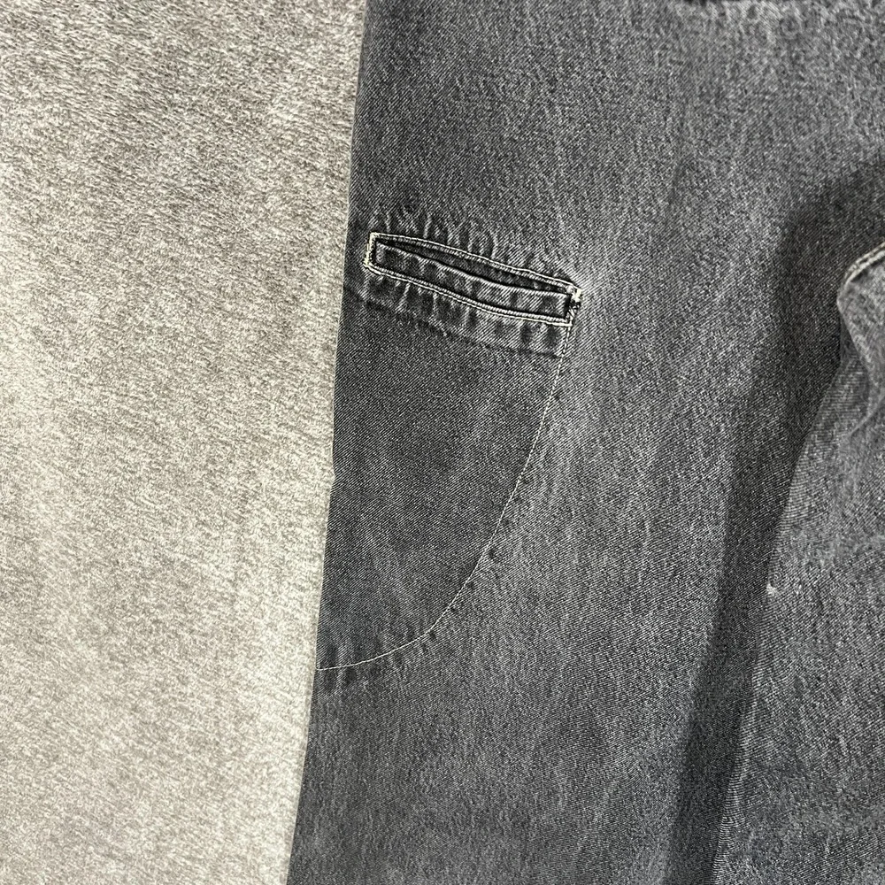 Vintage Marithe‎ Francois Girbaud Jeans Mens 40x31 Gray Baggy Wide Leg Carpenter
